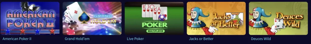 Poker-Spiele bei GameTwist Casino
